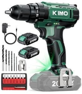 Cordless Hammer Drill Kit with Screw Bits