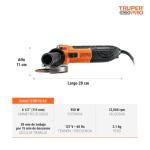 4-1/2" ERGO-PRO Angle Grinder, 900W
