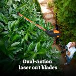 WORX 20V Cordless Hedge Trimmer with Extended Pole