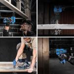 PULITUO Tool Set, 148-Piece Home Drill Set with 12V Blue Cordless Drill, Hand Tool Kits, and Tool Box, Suitable for Men, Women, and DIY Enthusiasts for Home Improvement.