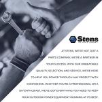 Stens 752-998 Belt Measurer Measures FHP, power rated, A and B belts up to 100"