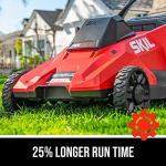 SKIL PWR CORE 40 Brushless 40V 20" Self-Propelled Mower Kit Including 6.0Ah Battery and Auto PWR JUMP Charger-SM4910C-11