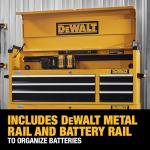 DEWALT Tool Chest with 6 Drawers, 52 Inch, 100lb Drawer Capacity, DEWALT Workshop Storage System Compatible (DWST52071)