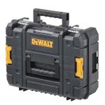 DEWALT TSTAK II Tool Box, Flat Top Tool Storage Case, Organizer Box Holds Up To 66 lbs, Flexible Platforms for Stacking, 13 Inch (DWST17807)