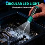 GRENPRO 4V Electric Screwdriver, Rechargeable Cordless Screwdriver Set with 51 Magnetic Bits, LED Light, Left/Right Rotation, USB Charging Cable & Carrying Case, Ideal for Home Repairs