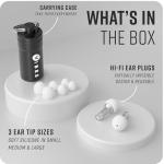 VIBES High Fidelity Concert Ear Plugs – Reusable Noise Reducing Ear Plugs for Concerts, Musicians, Raves, and Live Events – Comfortable Hearing Protection for Loud Environments