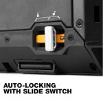 ToughBuilt StackTech 1 Drawer Tool Box, Heavy-Duty Portable Tools Chest, 50 lb Capacity - Stackable Toolbox Storage Organizer with 8 Dividers, Auto-Latching Drawers and Accessory Rails