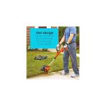 BLACK+DECKER 3-in-1 String Trimmer/Edger & Lawn Mower, 6.5-Amp, 12-Inch, Corded (MTE912)