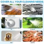 Cordless Pressure Washer, 990 PSI Portable Battery Power Washer with 6-in-1 Nozzle, 3.0Ah Battery, Electric Car Pressure Washer Handheld for Car Floor Fence Wall Cleaning