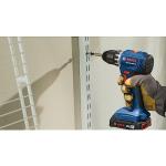BOSCH GSR18V-400B12 18V Compact Brushless 1/2 In. Drill/Driver Kit with (1) 2.0 Ah SlimPack Battery