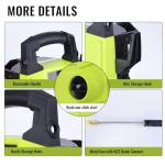 RunInMist Electric Pressure Washer, 1800PSI 1.6GPM Portable Power Washer with 20FT Hose & 35FT Power Cord, Two Nozzles, 0.4L Soap Bottle for Car Driveways Patio Garden