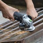 GALAX PRO Electric Angle Grinder,Equipped with 4.0 Amps Motor with 750W Max Output Power,4-1/2 inch Corded Angle Grinder 12000RPM with Cutting & Grinding Wheels,Flap Disc and Auxiliary Handle