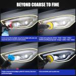 133 PCS Sanding Disc Drill Polishing Kit Sanding Attachment, 3 Inch Wet Dry Headlight Restoration Kit, Hook and Loop Sandpaper Buffing Pads with Rotary Tools for Car Wood Metal Glass Resin Expoxy