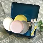 TRUSCO T-360 Trunk Tool Box, 14.6 x 8.7 x 3.7 inches (368 x 222 x 95 cm), Blue