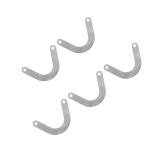 Garosa 5 Pcs Valve Plate Metal U Shape Valve Plate Air Compressor Valve Plate Accessory 59mm Wide Head Valve Plate Power Tool Parts Accessories