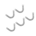 Garosa 5 Pcs Valve Plate Metal U Shape Valve Plate Air Compressor Valve Plate Accessory 59mm Wide Head Valve Plate Power Tool Parts Accessories