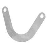 Garosa 5 Pcs Valve Plate Metal U Shape Valve Plate Air Compressor Valve Plate Accessory 59mm Wide Head Valve Plate Power Tool Parts Accessories