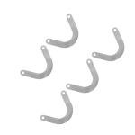 Garosa 5 Pcs Valve Plate Metal U Shape Valve Plate Air Compressor Valve Plate Accessory 59mm Wide Head Valve Plate Power Tool Parts Accessories