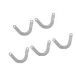 Garosa 5 Pcs Valve Plate Metal U Shape Valve Plate Air Compressor Valve Plate Accessory 59mm Wide Head Valve Plate Power Tool Parts Accessories