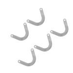 Garosa 5 Pcs Valve Plate Metal U Shape Valve Plate Air Compressor Valve Plate Accessory 59mm Wide Head Valve Plate Power Tool Parts Accessories