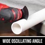 SKIL 20V Oscillating Tool Kit with 32pcs Accessories Includes 2.0Ah PWR CORE 20 Lithium Battery and Charger - OS593002