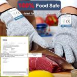 Cut-Resistant Level 5 Gloves for Kitchen Safety