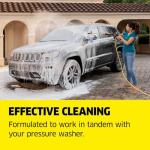 Kärcher Vehicle Wash and Wax, Pressure Washer Detergent, Cleans Cars, Bikes, Trucks, Boats and More, Highly Concentrated, Makes up to 20 gal of Cleaner