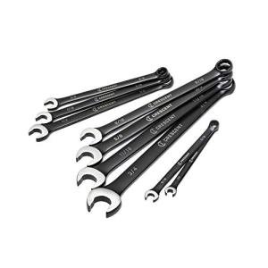 Crescent 9 Piece X10 12 Point Long Pattern Combination SAE Wrench Set - CCWS9BS