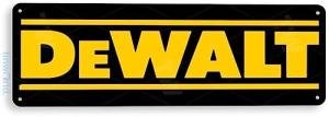 Tinworld Tin Sign: Dewalt Power Tools Store Metal Decor Toolbox Garage Auto Shop Cave B074