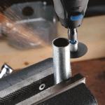 Dremel 160-Piece Rotary Tool Accessory Kit with EZ Lock Technology - 1/8" Shank - Cutting Bits, Polishing Wheel and Compound, Sanding Drums & Disc (710-08)