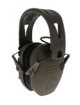 Walker's Razor Tacti-Grip Earmuffs- Mega Flat Dark Earth, High Performance Silicone Composite Slip Free Headband- Natural Sound Clarity Full Dynamic Range 23NRR