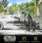 Electric Pressure Washer, 26 FT Hose Pressure Cleaner 2030 PSI with 4 Nozzles Tips,Surface Cleaning with Upgraded Swivel Joint for Car,Fences,Patios,Daily Needed Mint Green