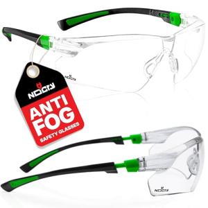NoCry Adjustable Safety Goggles with Anti-Fog Lenses
