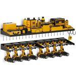 Power Tool Organizer with Charging Station & Rack
