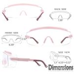 UKNOW Anti-Fog Safety Goggles for Glasses