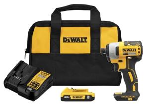 DEWALT 20V MAX Impact Driver, 1/4 Inch, Battery and Charger Included (DCF787D1)