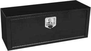 YRCHOFQU 36" Truck Bed Toolbox, Lockable Steel Storage Chest with Weather-Resistant Finish, Durable Metal Organizer for Pickup Trucks, Vans, and Work Vehicles