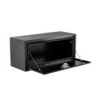 YRCHOFQU 36" Truck Bed Toolbox, Lockable Steel Storage Chest with Weather-Resistant Finish, Durable Metal Organizer for Pickup Trucks, Vans, and Work Vehicles