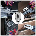 WORKPRO 8" Linesman Screw Extractor Pliers(Combination Pliers) with Unique Non-slip Jaws, Stripped Screw Remover Tool, Lineman Plier for Quickly Removal of Damaged or Rusted Fasteners