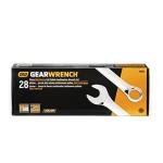 GEARWRENCH 28 Piece Combination Wrench Set | 6 Point | SAE & Metric | 81923