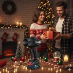 Saker Cordless Leaf Blower Portable Dust Cleaner Handheld Lightweight Blowers 180000 RPM with Adjustable Speed for Patio Cleaning, Drying,Camping Gifts 2 Batteries BF170 Black