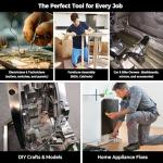 3.6V Cordless Impact Screwdriver Gun, 1.5Ah Lithium Battery, 1/4" Chuck, 3-10 N.m Torque, 300RPM, Includes Magnetic Bits & Case – Electrician Tools Set