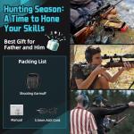 ZOHAN EM054 Electronic Ear Protection for Shooting Range with Sound Amplification Noise Reduction, Ear Muffs for Gun Range (Black)