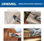 Dremel Multi-Max MM50-01 Oscillating Multi-Tool Kit with 30 Accessories and Storage Bag – 5.0 Amp Oscillating Tool with Variable Speed and Tool-Less Accessory Changes