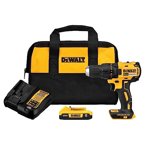 DEWALT 20V MAX Cordless Drill with Battery & Charger