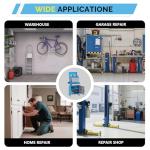 TUFFIOM 5-Drawer Rolling Tool Chest, Tool Storage Cabinet w/Drawers, Lockable Wheels, Detachable Top & Adjustable Shelf, Mechanic Tool Organizer Box for Garage, Workshop, Warehouse & Repair Shop