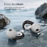 Dersoud Ear Plugs for Sleeping Noise Cancelling,Soft Silicone Reusable Ear Plugs for Noise Reduction(24dB),High-Fidelity Hearing Protection,Customizable Fit for Sleep,Deep Focus,Concerts & Travel
