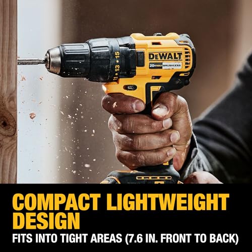 DEWALT 20V MAX Cordless Drill with Battery & Charger