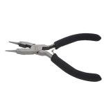 The Beadsmith 4-in-1 Multifunctional Pliers - All-Purpose Jewelry Making Tool w/Cushion Grip, 5”, Create Loops, Cut and Flatten Wire, Close Jump Rings