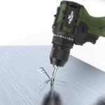 LAZYLAND 17V Brushless Power Drill Cordless, 55Nm Electric Drill Set with 2 1500mAh Batteries, 2 Variable Speed, 20+1 Torque Setting and LED Work Light